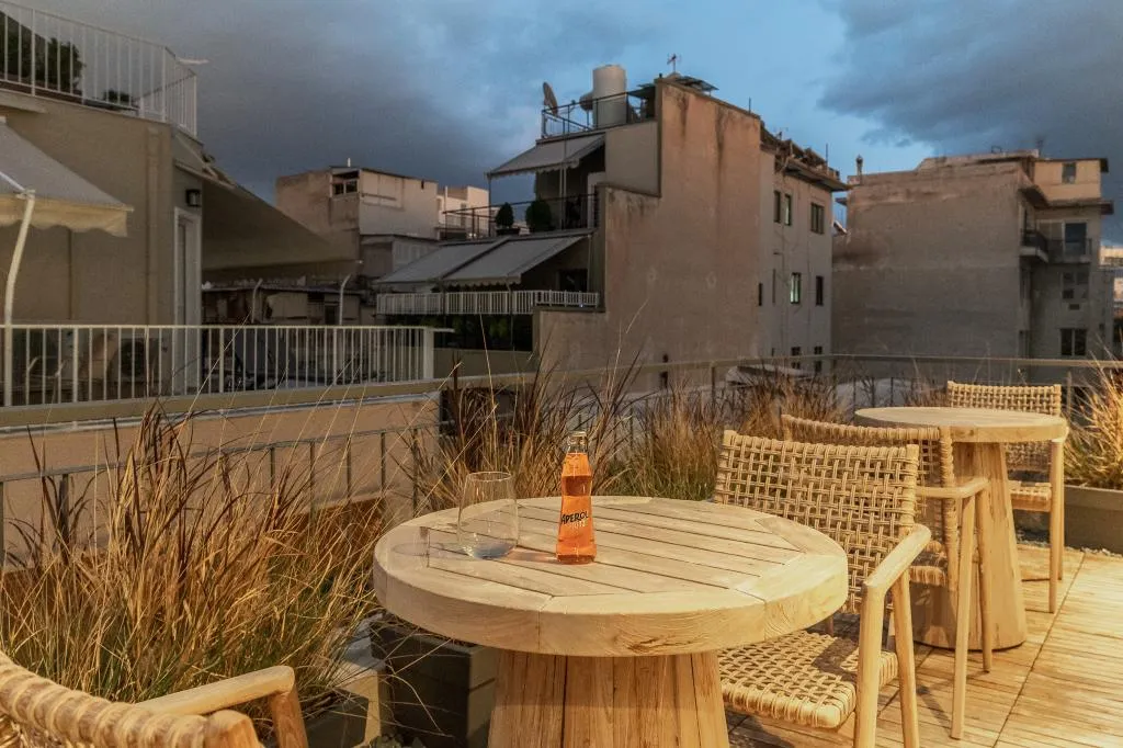 Terrace, Lofus Bio Suites, Athens