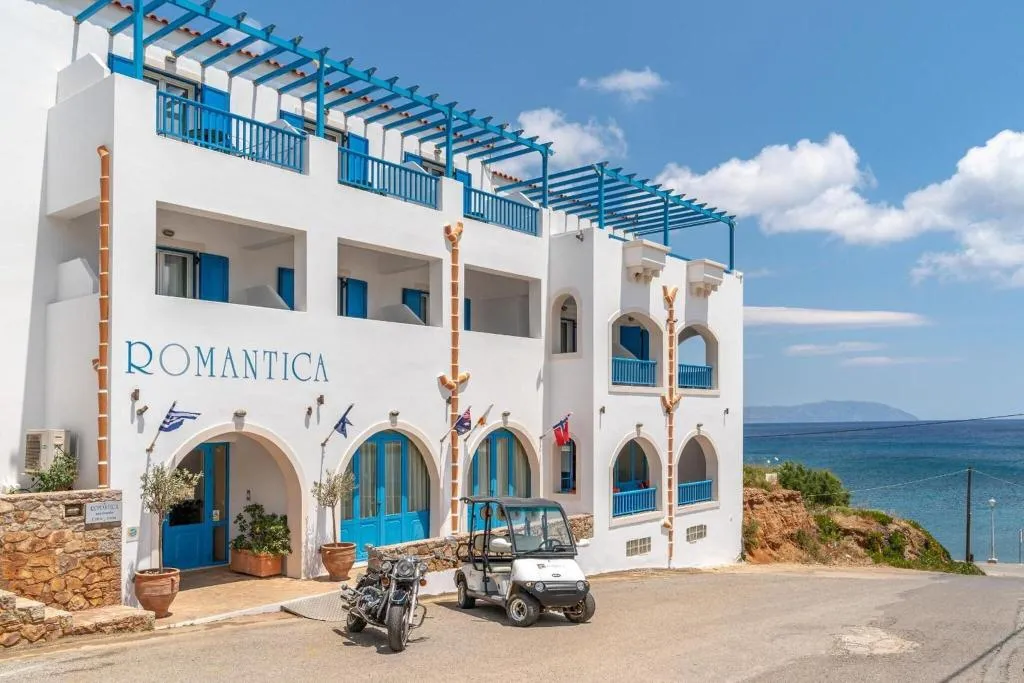 General view, Romantica, Kythira