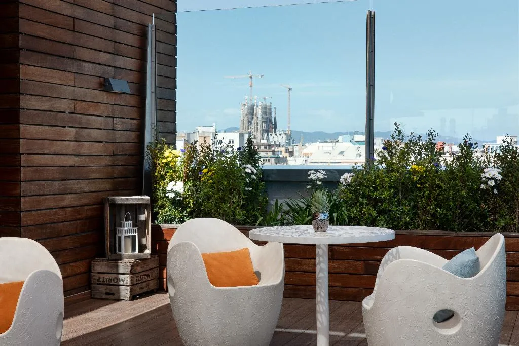 Terrace, Renaissance Barcelona, Barcelona
