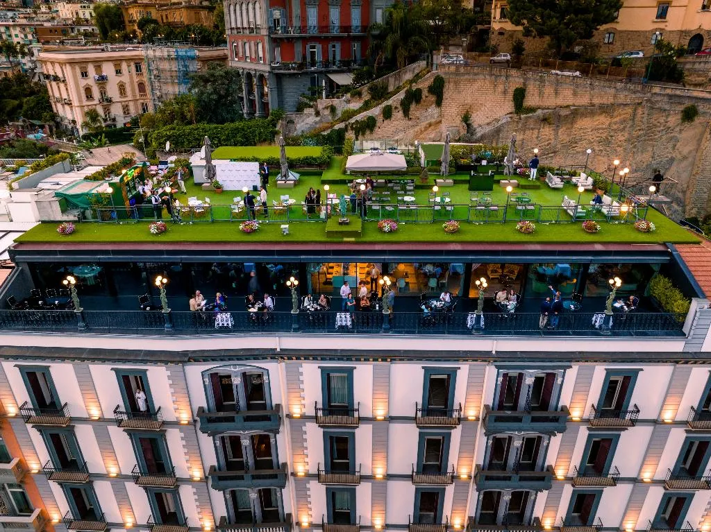 Terrace, Grand Hotel Parker's, Naples