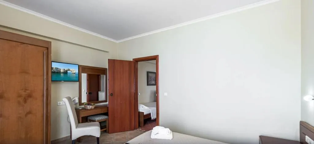 TRIPLE SIDE SEA VIEW Room, Krini Beach Hotel, Crete