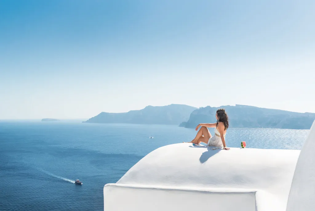 General view, Elite Luxury Suites, Santorini