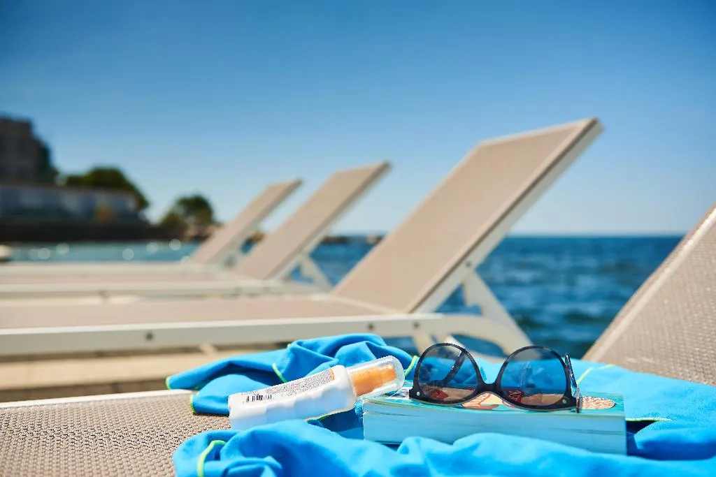 Beach, Hotel Sipar Plava Laguna, Istria