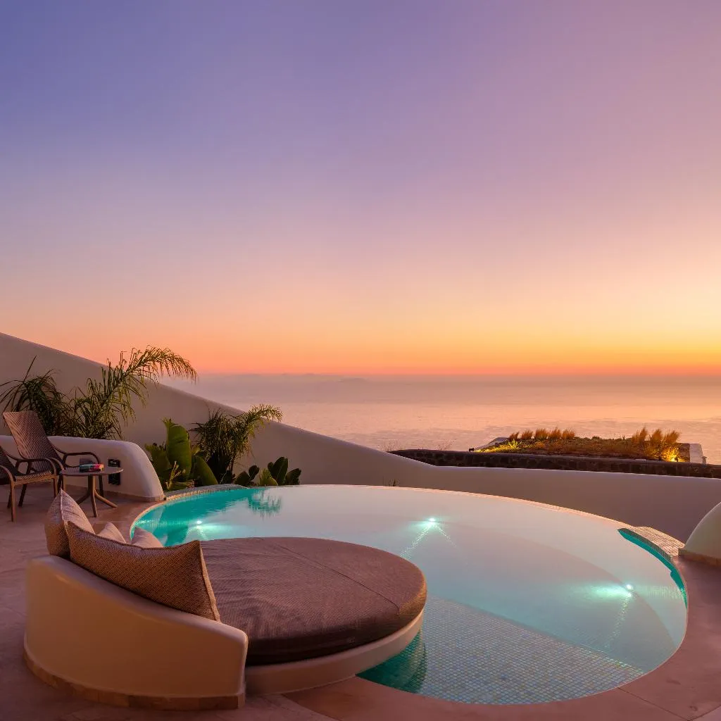 VILLA DELUXE ONE BED Room, Secret Path Luxury Villas, Santorini
