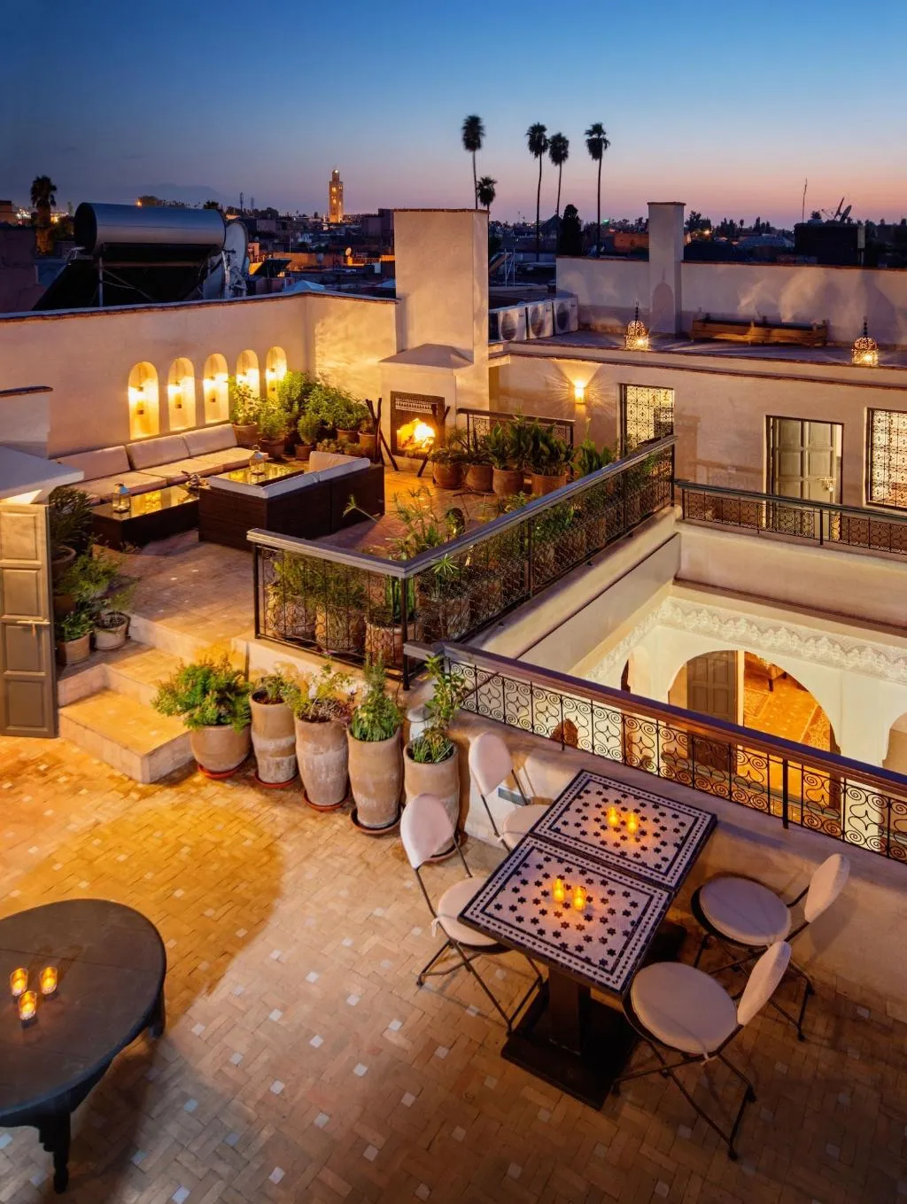 Terrace, Marrakech Riad, Marrakech