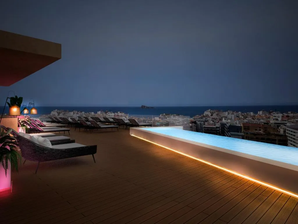 Terrace, Primavera Park Hotel, Costa Blanca