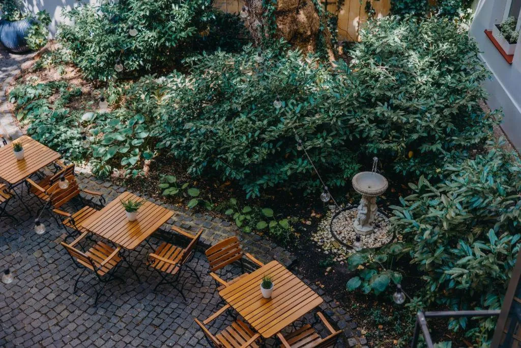 Terrace, Hotel Adler, Prague