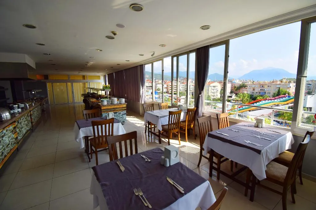 Restaurant, Aslan City Kleopatra Hotel, Antalya