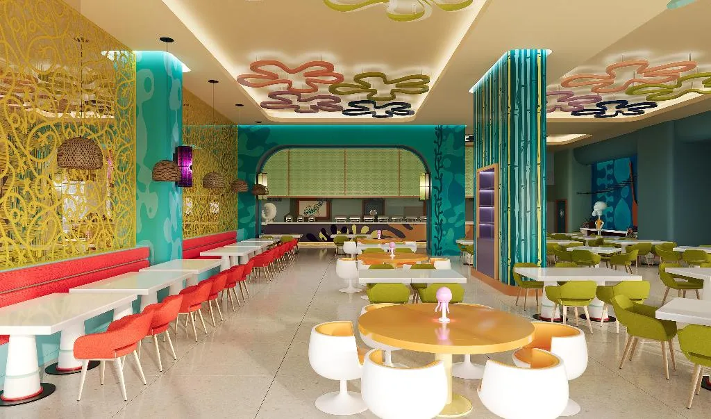 Restaurant, The Land of Legends Nickelodeon Theme Park, Antalya