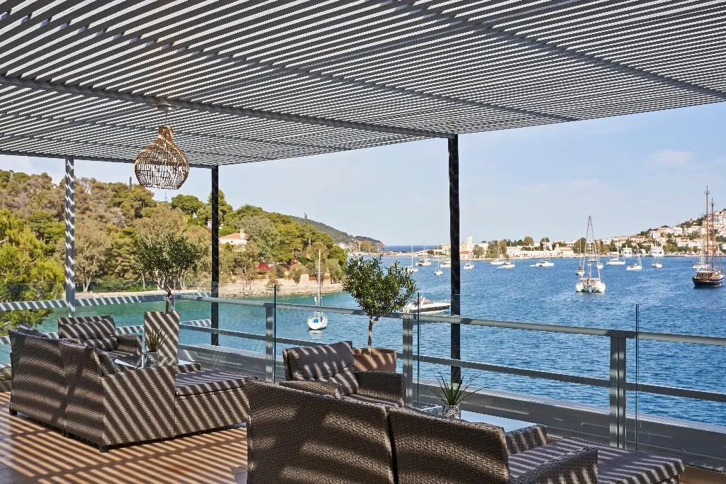 General view, Xenia Poros Image, Athens