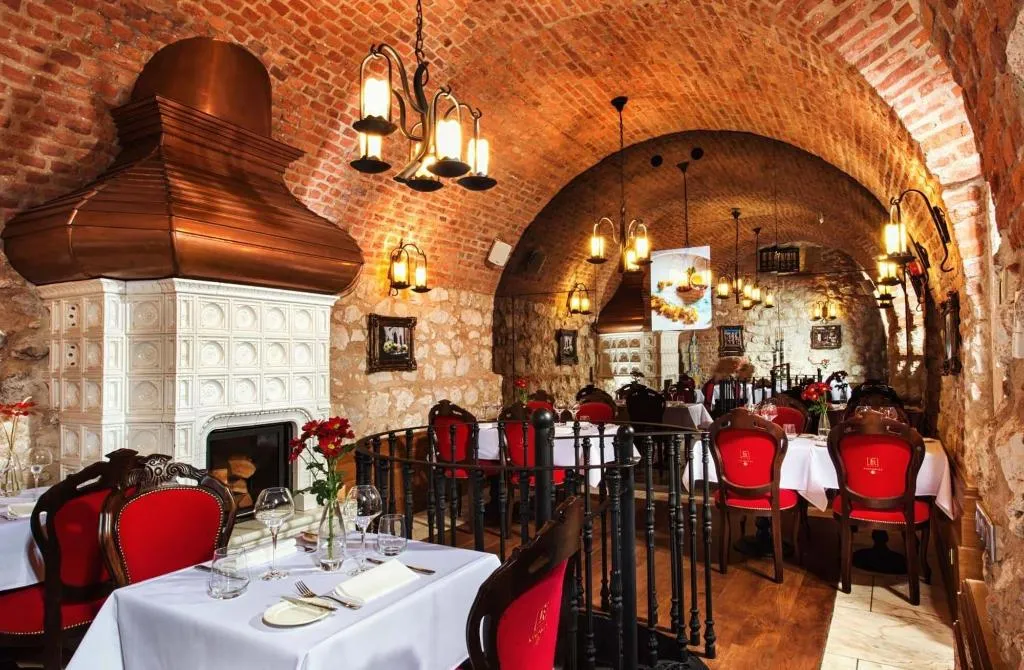 Restaurant, Kanonicza 22, Krakow