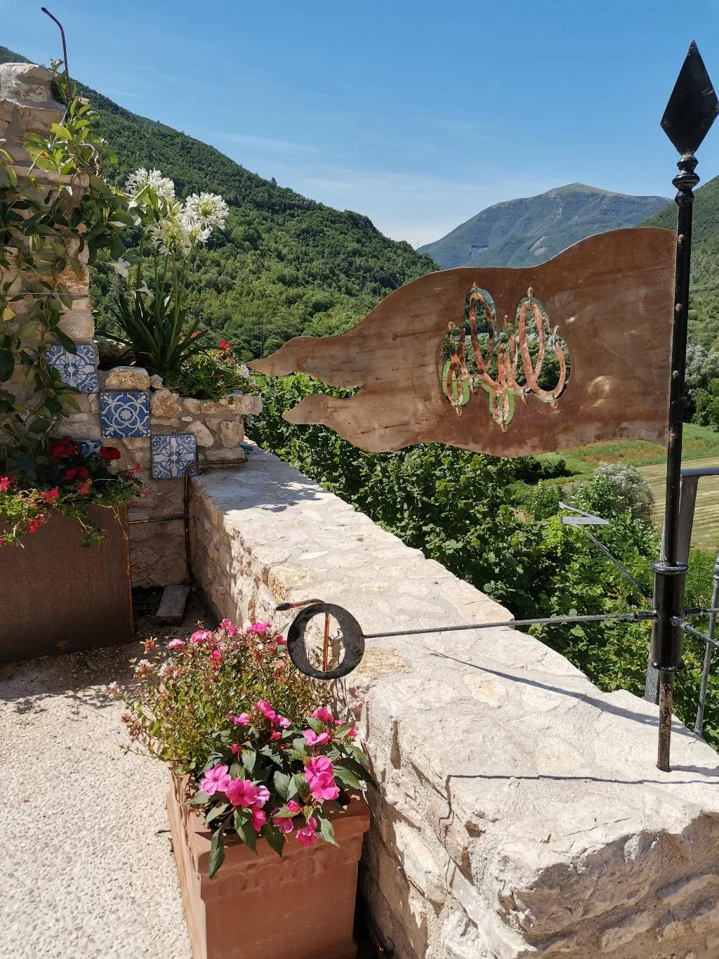 Terrace, Torre Del Nera Albergo Diffuso & Spa, Perugia