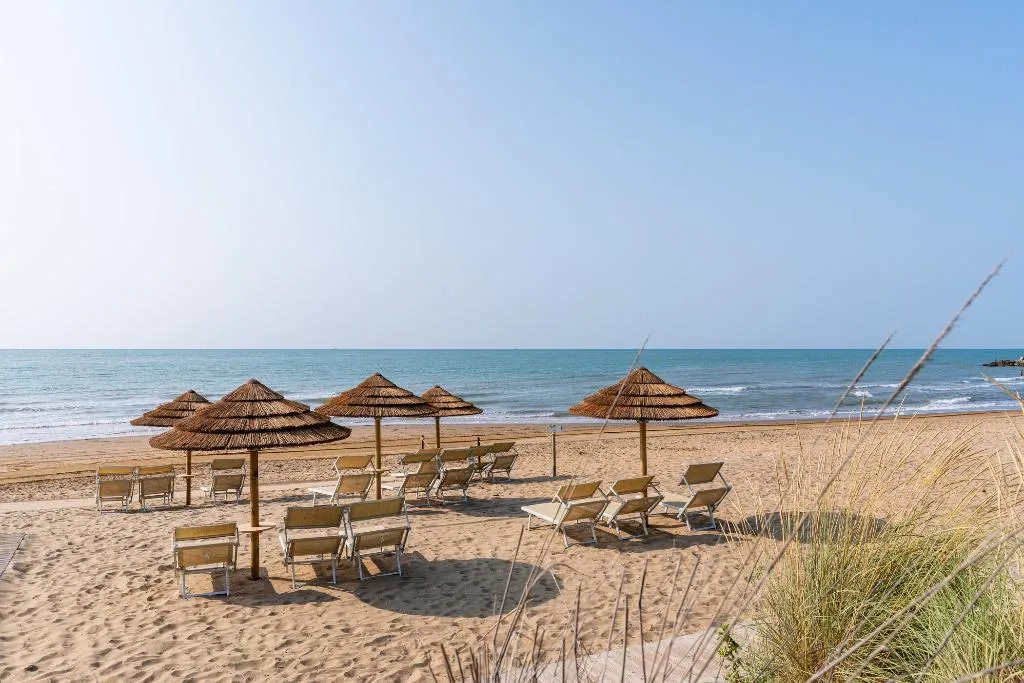 Beach, Club del Sole Jesolo Family Resort, Venice