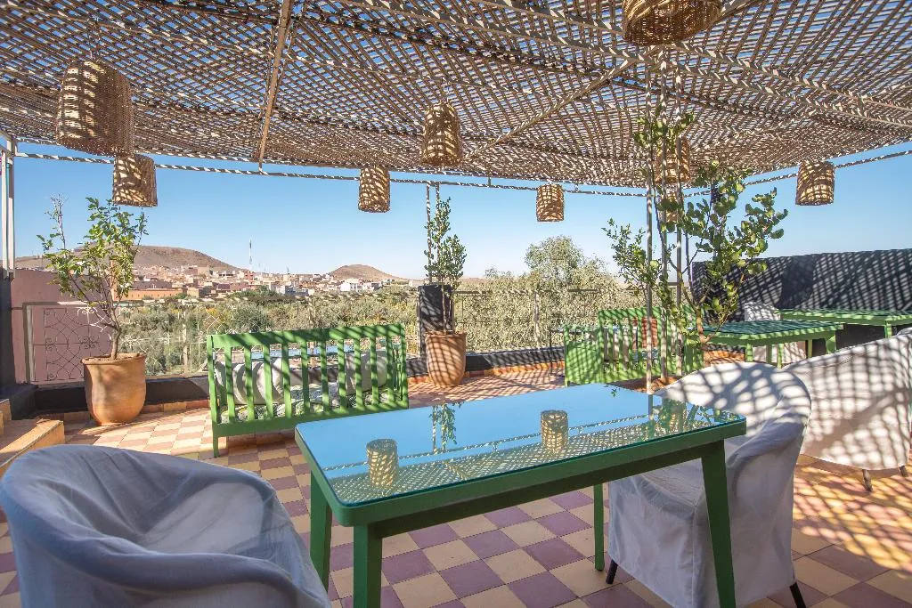 Terrace, Piccolo Bike Hotel, Marrakech