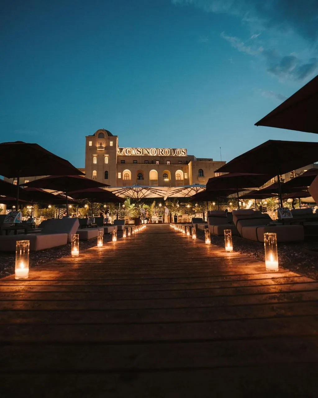 Beach, Grande Albergo Delle Rose, Rhodes