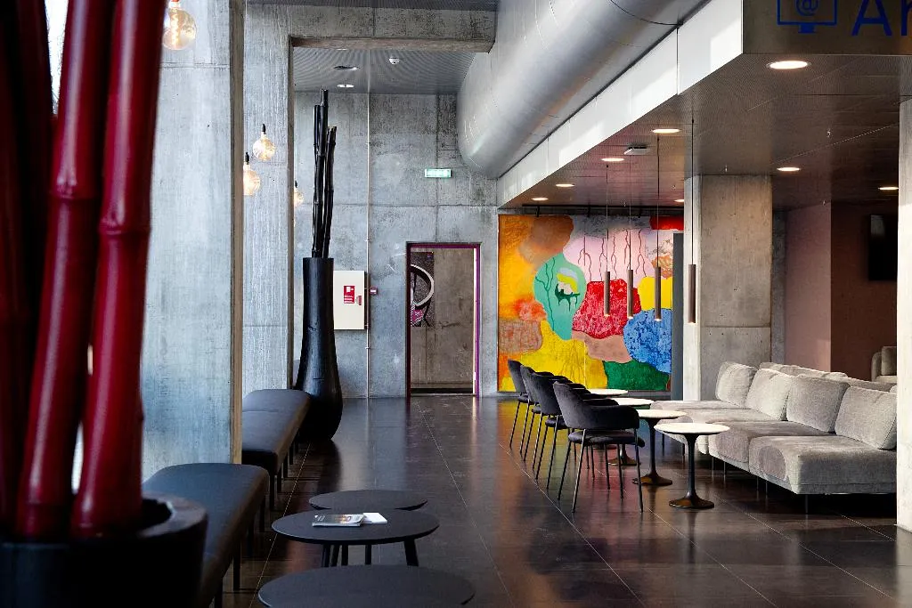 Lobby, Cabinn Metro, Copenhagen