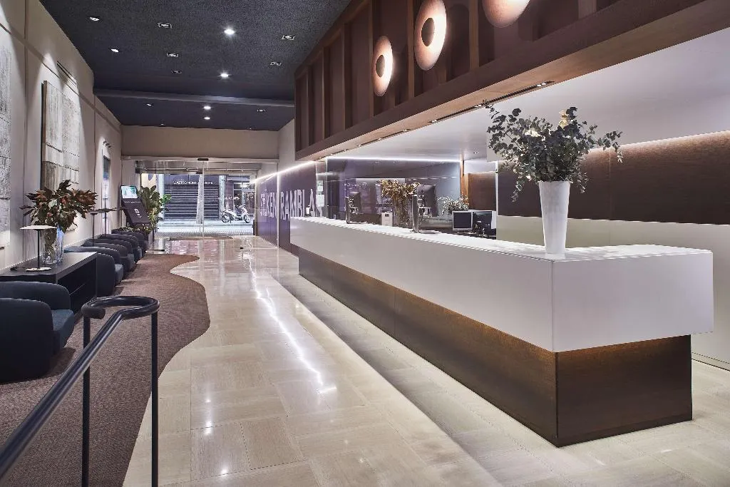 Lobby, Silken Ramblas, Barcelona