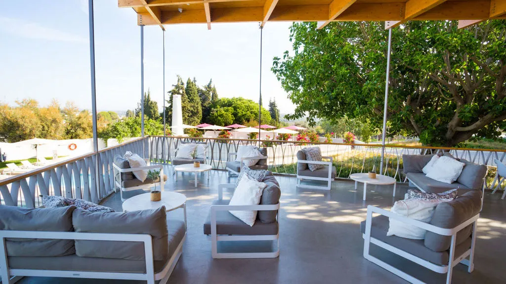 Terrace, Ozadi Tavira Hotel, Algarve