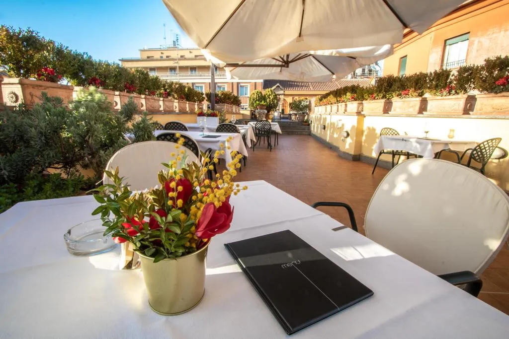 Terrace, Hosianum Palace, Rome