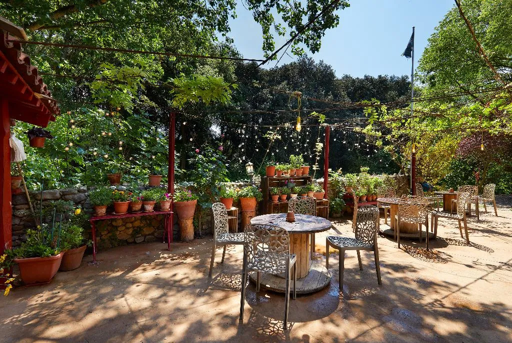 Terrace, Mas Torrencito, Costa Brava
