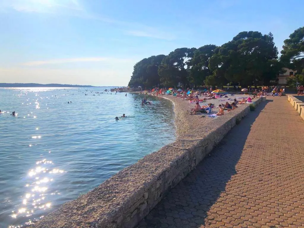 Beach, Apartments Manda, Istria
