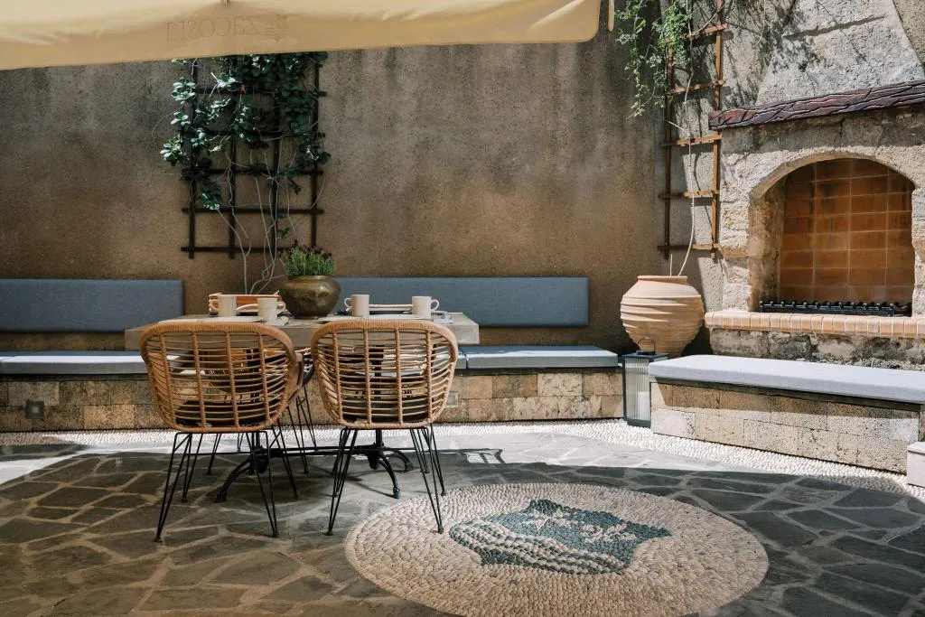 Terrace, Zacosta Villa, Rhodes