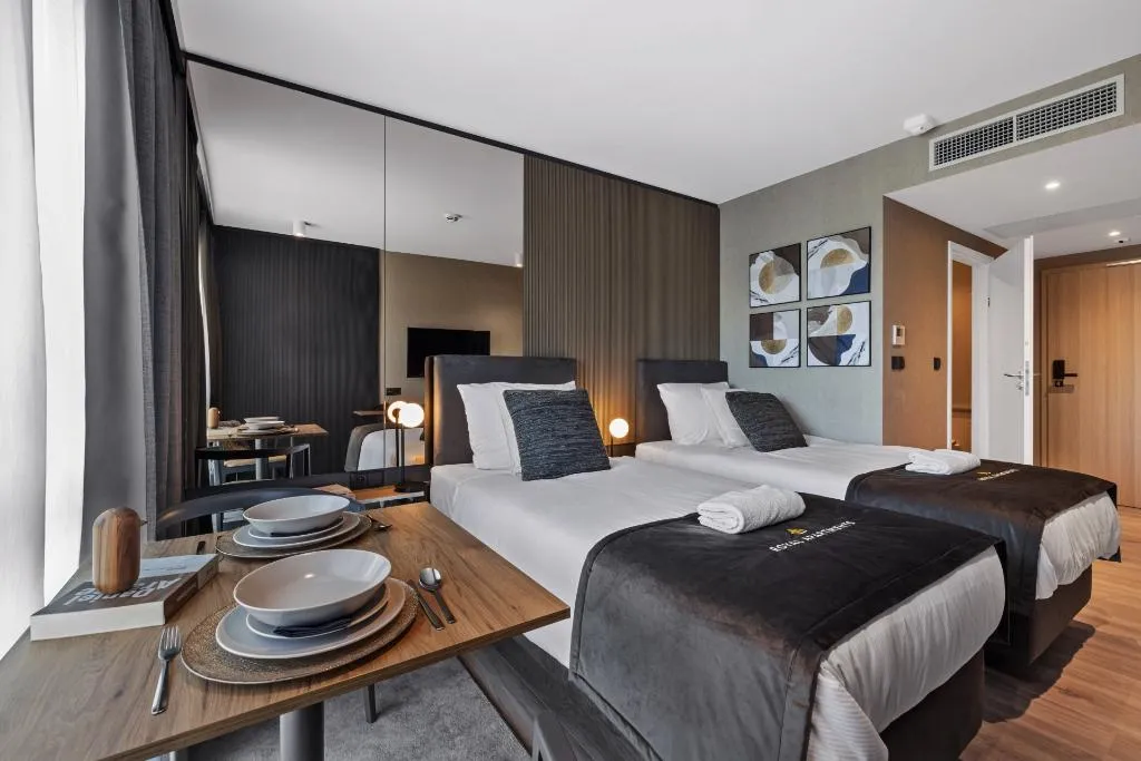 TWIN CLASSIC Room, Boutique Residence Gdańsk, Gdansk