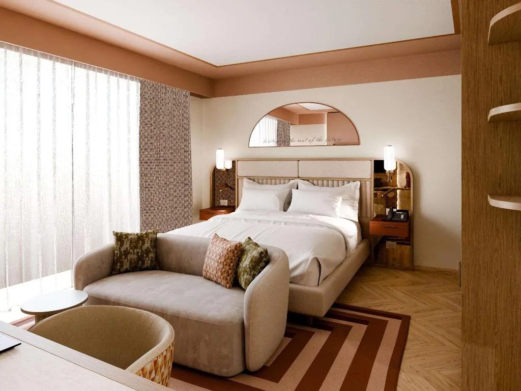 DOUBLE SUPERIOR KING BED Room, Rosetta Hotel Perugia, Tapestry Collection, Perugia