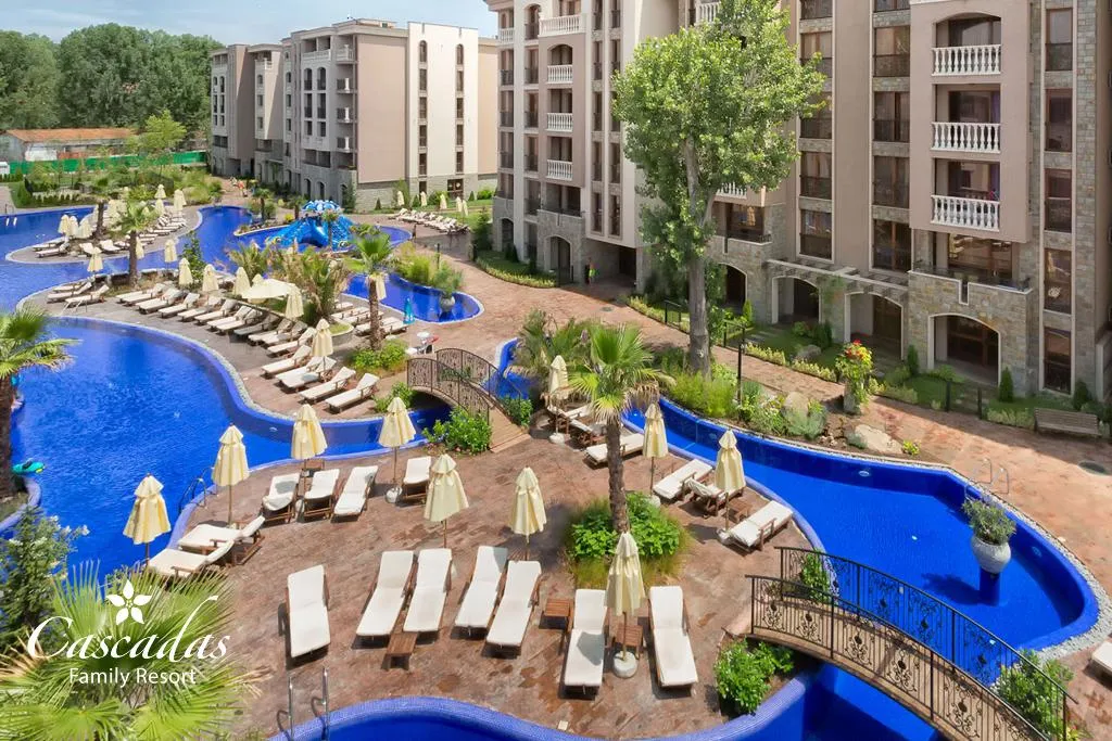 Pool, Cascadas Family Resort, Bourgas