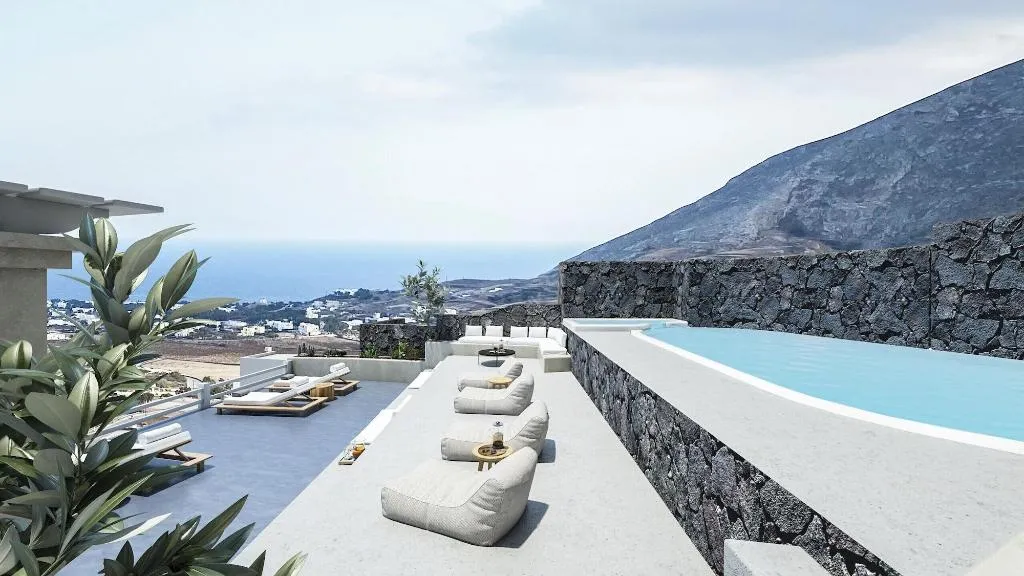 Terrace, Nano Suites, Santorini
