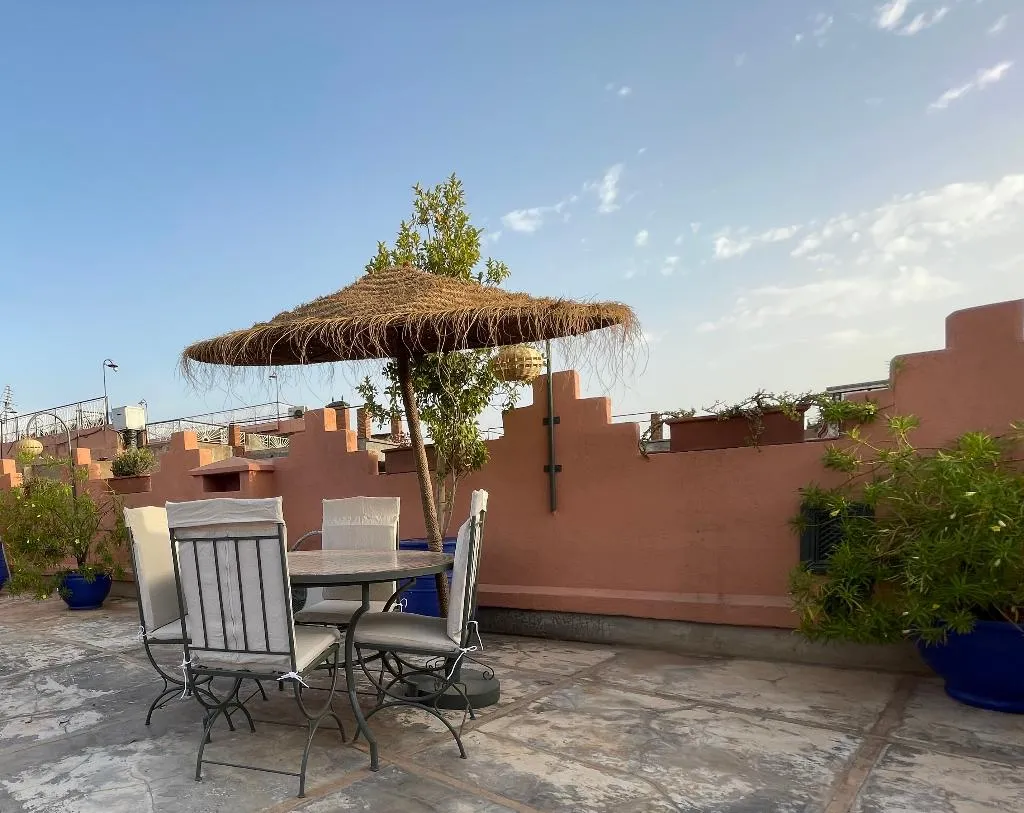 Terrace, Riad Samarine, Marrakech
