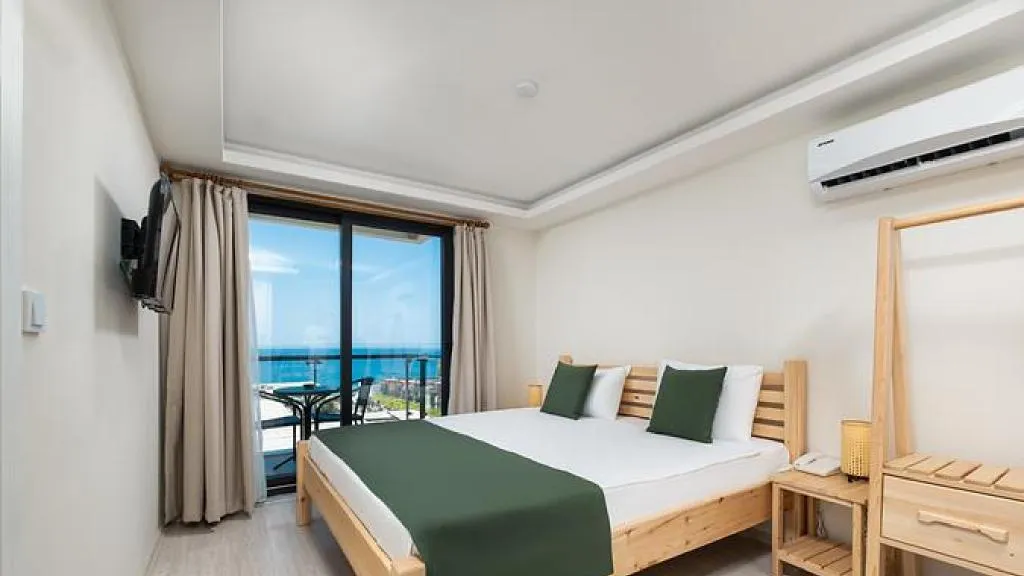DOUBLE SINGLE USE SEA VIEW Room, Feniks Hotel Alanya Adult Only +12, Antalya