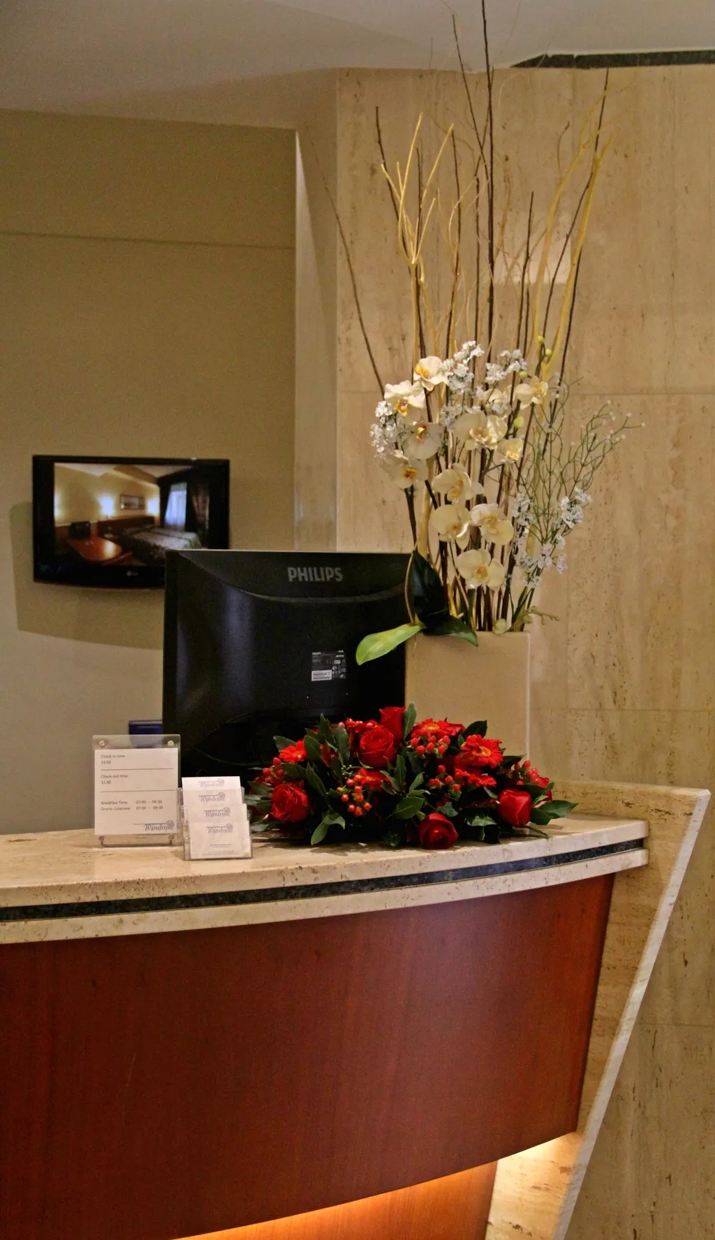 Lobby, Windrose, Rome