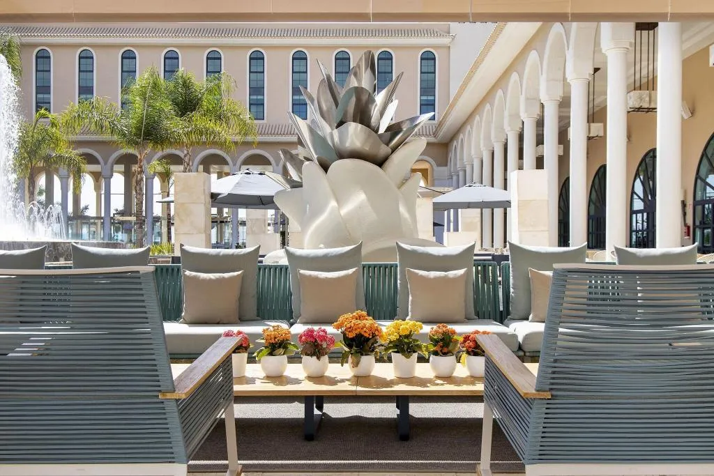 Terrace, Redlevel At Melia Palacio De Isora, Tenerife