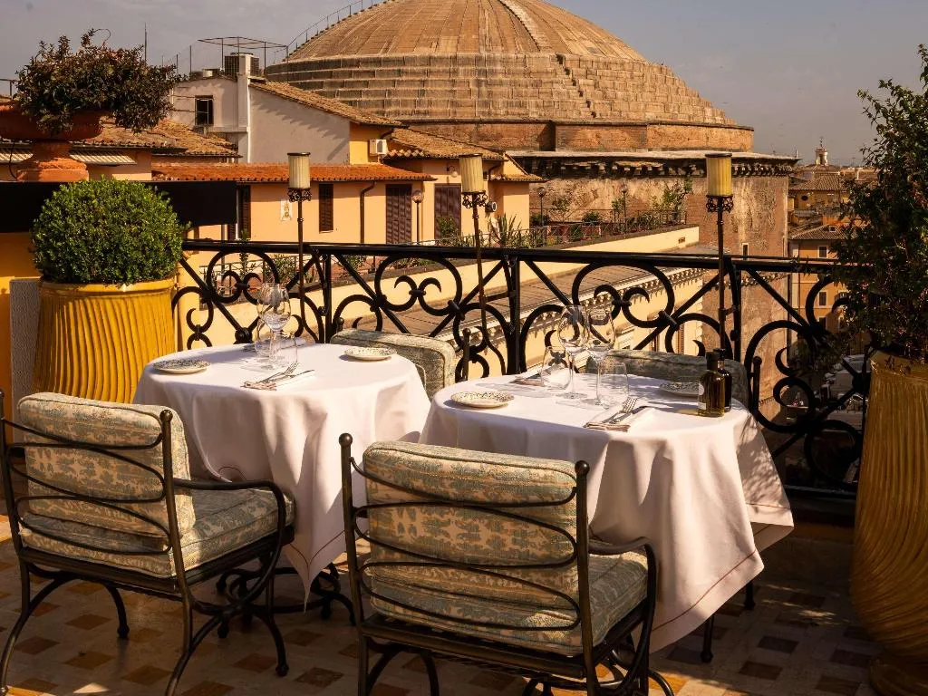 Restaurant, Orient Express La Minerva, Rome