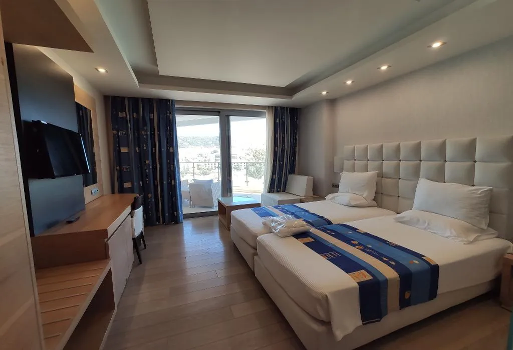 SINGLE SIDE SEA VIEW Room, Konstantinos Palace, Rhodes