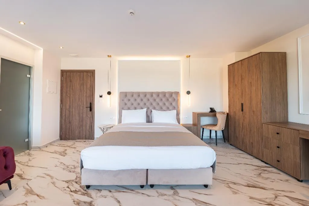 SUITE DELUXE ONE BED Room, Philia Center Suites, Rhodes