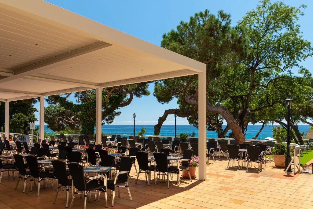 Terrace, htop Caleta Palace, Costa Brava