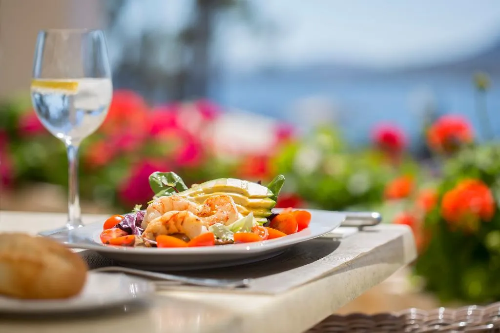 Restaurant, Hipotels Eurotel Punta Rotja, Majorca