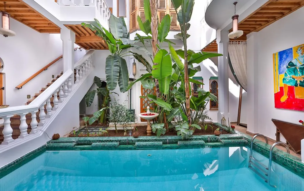 Pool, Riad Moucharabieh, Marrakech