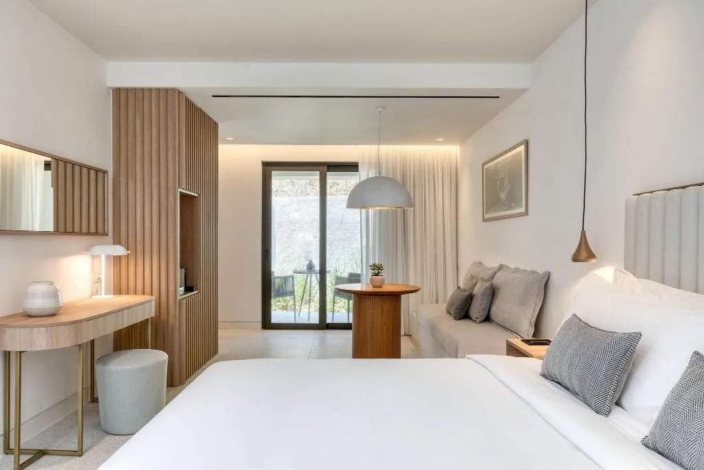STUDIO KING SIZE BED Room, Domes Miramare, A Luxury Collection Resort, Corfu, Corfu