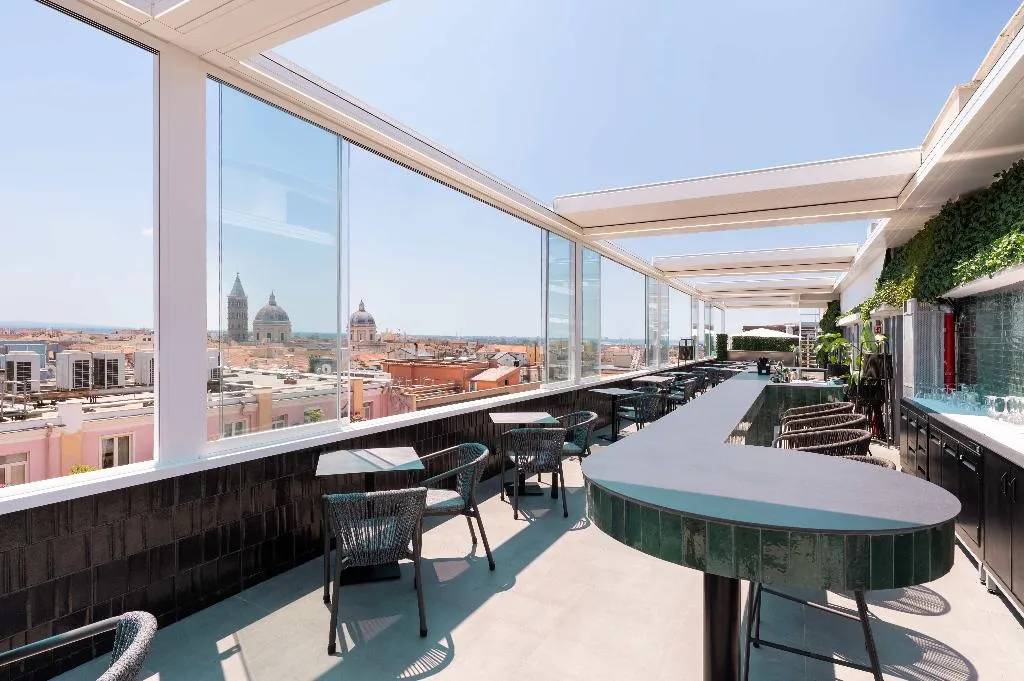 Terrace, Best Western Plus Hotel Universo, Rome