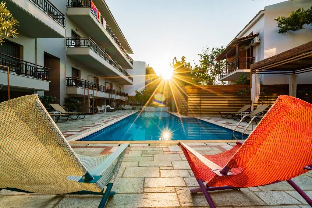 General view, Bourtzi boutique hotel, Skiathos