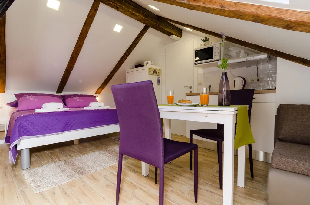 STUDIO SIDE SEA VIEW Room, Lavender Garden Apartments, Dubrovnik