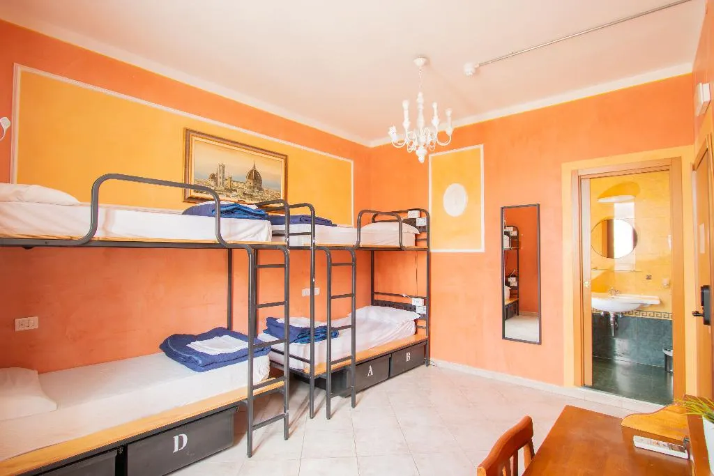 FAMILY ROOM CAPACITY 4 Room, Ostello Bello Firenze, Florence