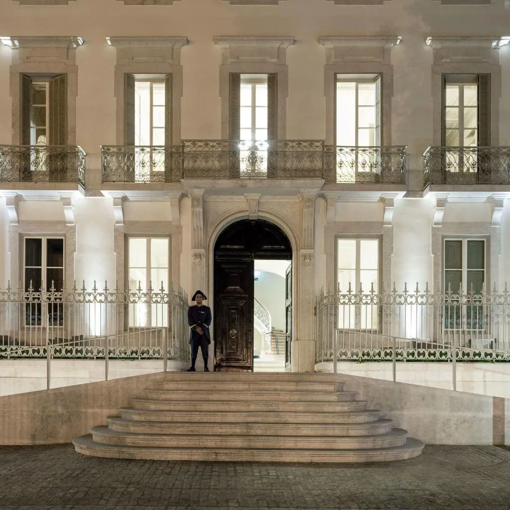 Lobby, Verride Palácio Santa Catarina, Lisbon