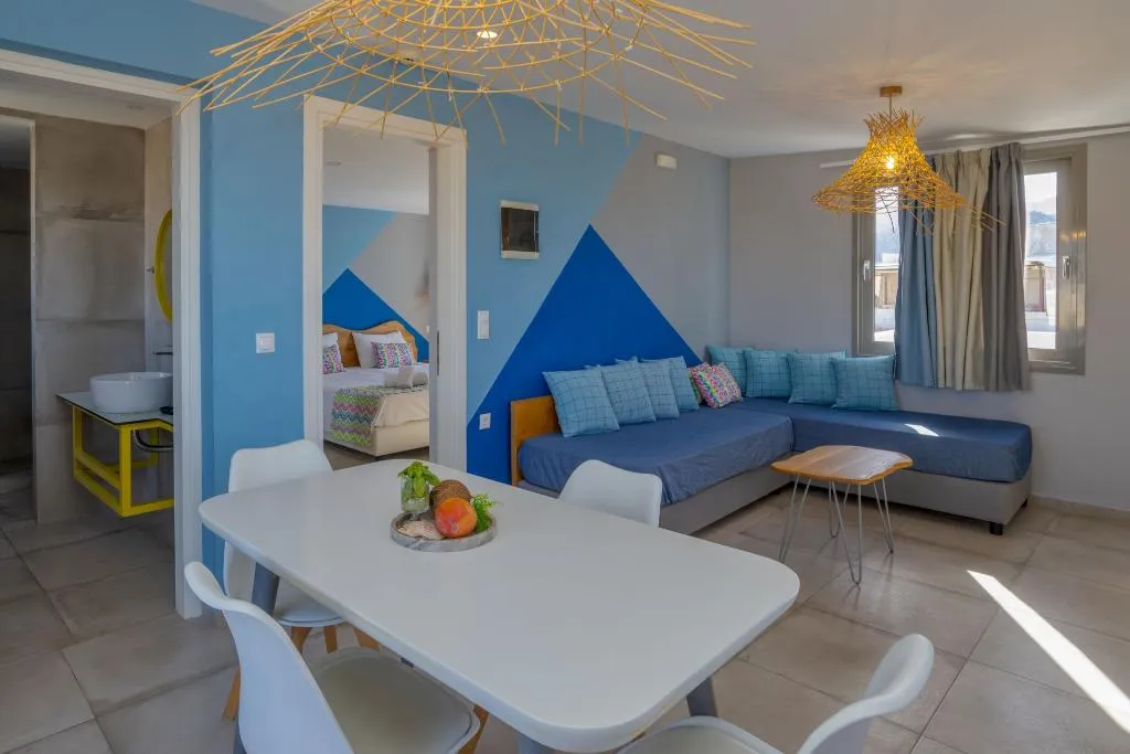 JUNIOR SUITE SEA VIEW WITH BALCONY Room, Natali Apartments, Crete