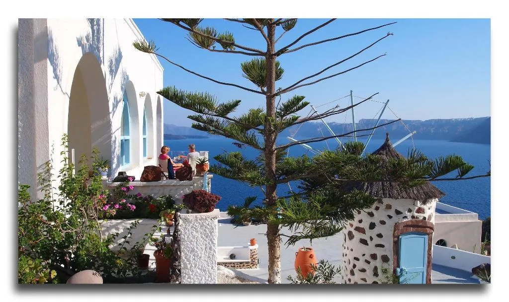 General view, Kokkinos Villas, Santorini