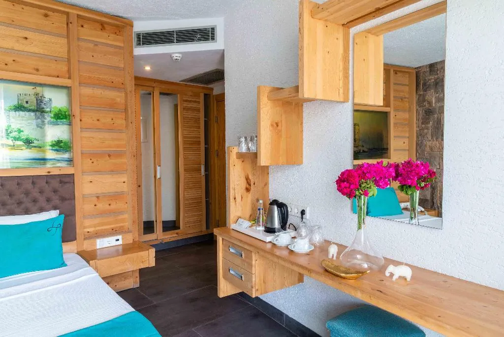 DOUBLE GARDEN VIEW Room, Herodot Beach Hotel, Bodrum