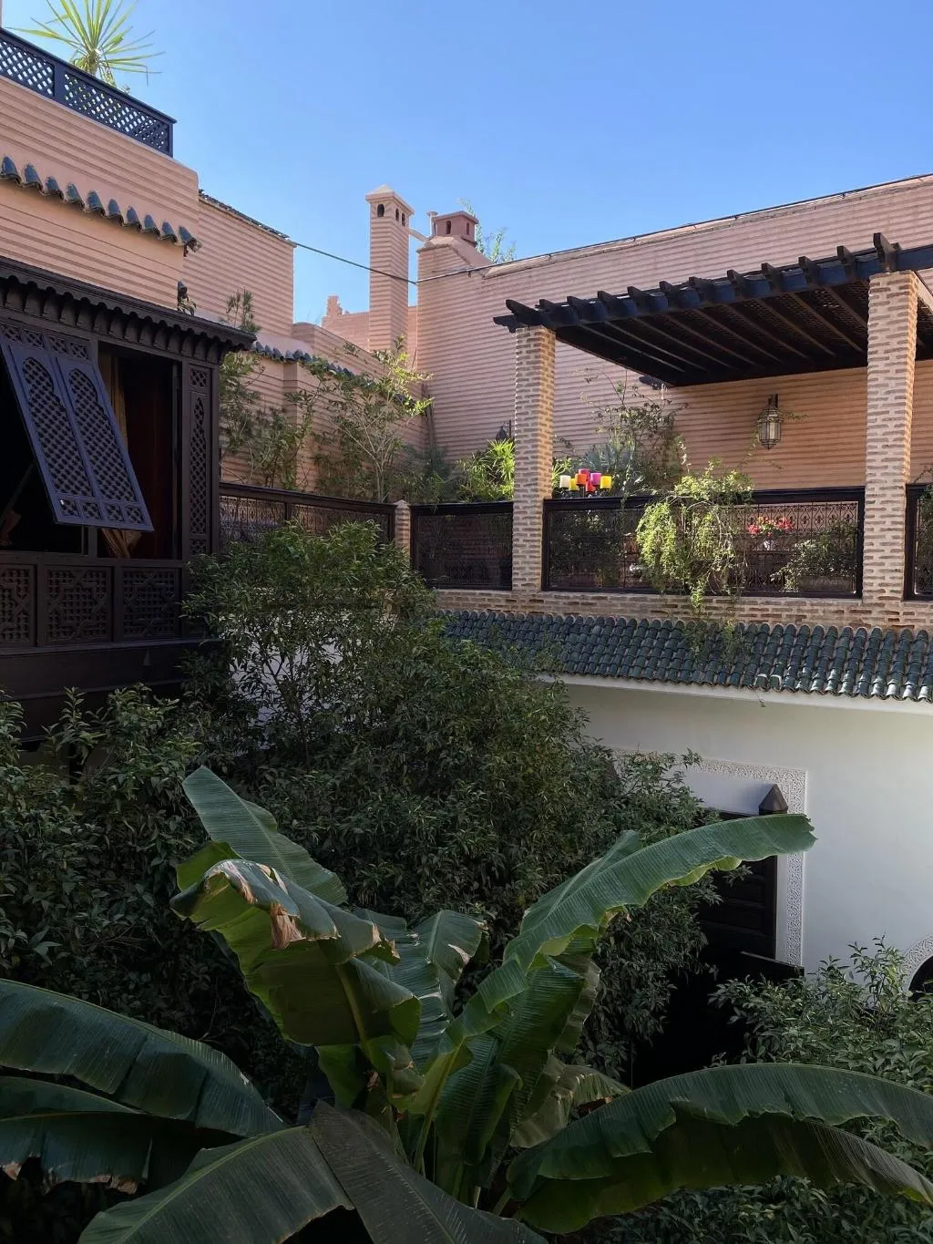 General view, Riad Ilayka, Marrakech